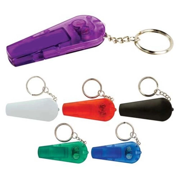 LED whistle key ring.... from ASI 57713 Glow Promotions / Glow Promotions