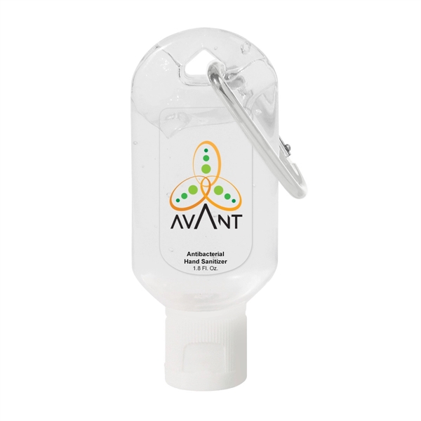 1.7 oz. Hand Sanitizer with Carabiner.  Lightly Scented.... from ASI 61125 Hit Promotional Products / Hit®