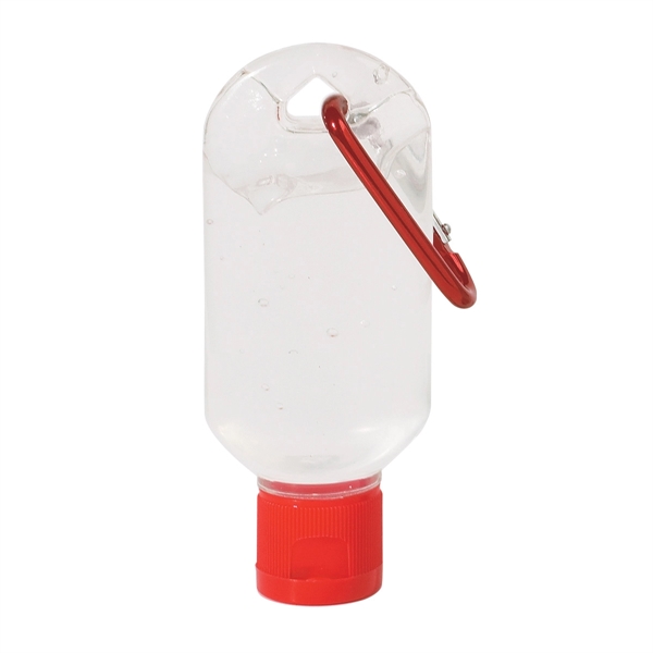 1.7 oz. Hand Sanitizer with Carabiner.  Lightly Scented.... from ASI 61125 Hit Promotional Products / Hit®