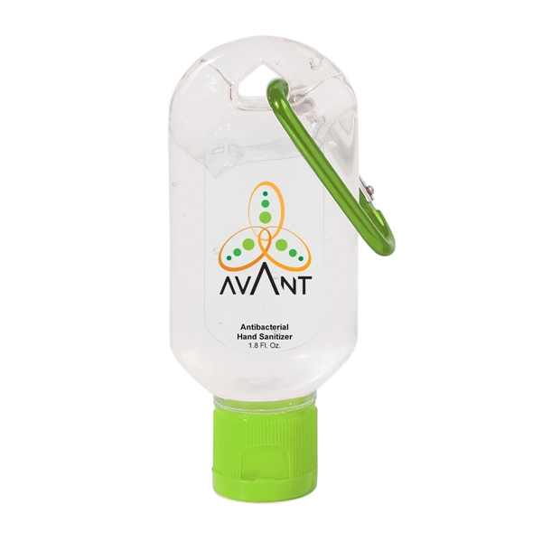 1.7 oz. Hand Sanitizer with Carabiner.  Lightly Scented.... from ASI 61125 Hit Promotional Products / Hit®