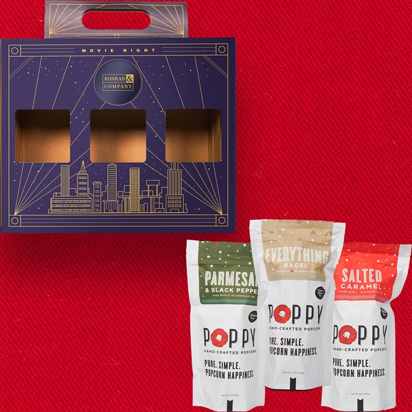 Lights, camera, snack-tion! Three blockbuster popcorn flavors have been assembled for... from ASI 61966 HPG / Batch & Bodega