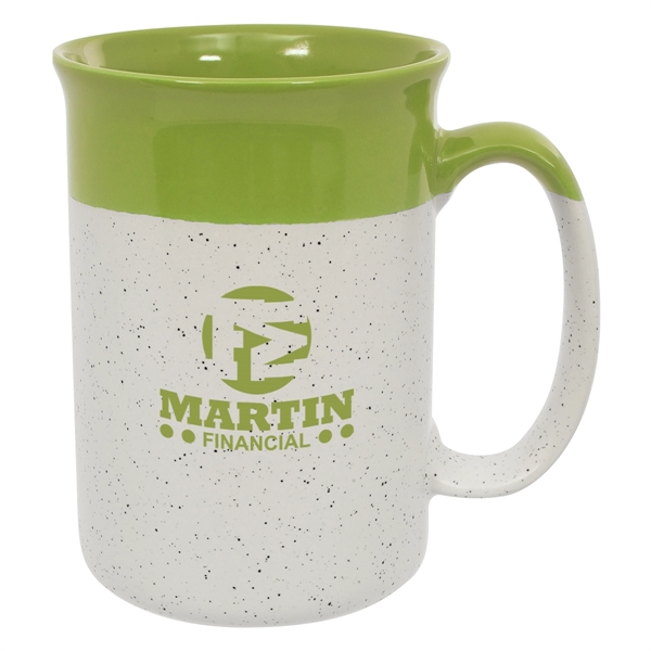 13 oz. speckled mug for enjoy a taste of your favorite... from ASI 61125 Hit Promotional Products / Hit®