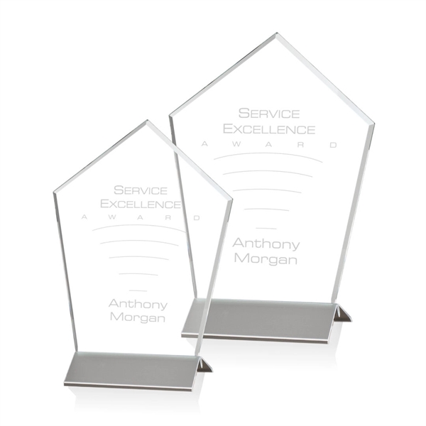 Award - Starfire/Aluminum 6".... from ASI 84592 St Regis Group / St Regis
