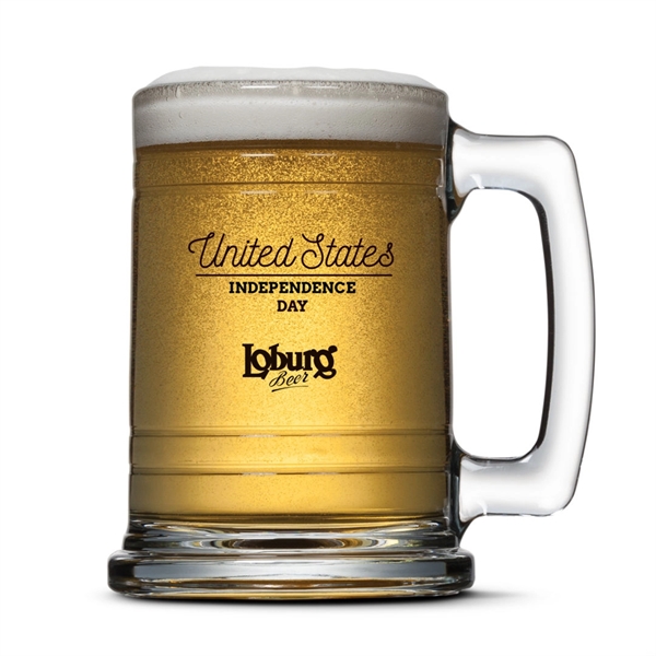 The charming Chester is a wide base clear stein with embossed... from ASI 84592 St Regis Group