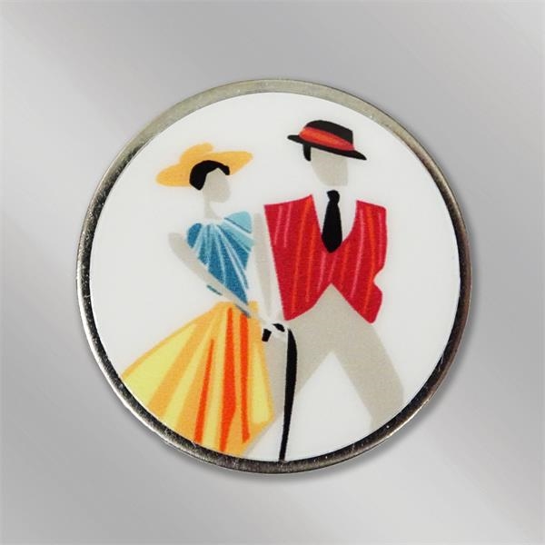 Digital label lapel pins... from ASI 55610 Gempire/Floral Promotions