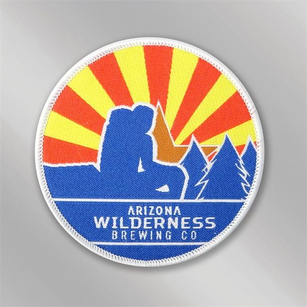 Custom Woven patches allow for greater detail. Your choice of backing... from ASI 55610 Gempire/Floral Promotions