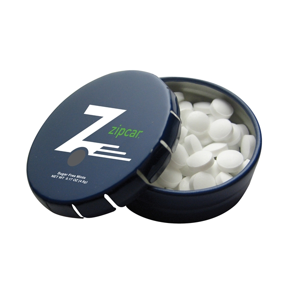 1.382" x 0.453" mini Tek Klick round metal tin; includes 0.25... from ASI 90807 Tekweld