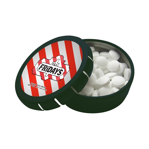 1.382" x 0.453" mini Tek Klick round metal tin; includes 0.25... from ASI 90807 Tekweld