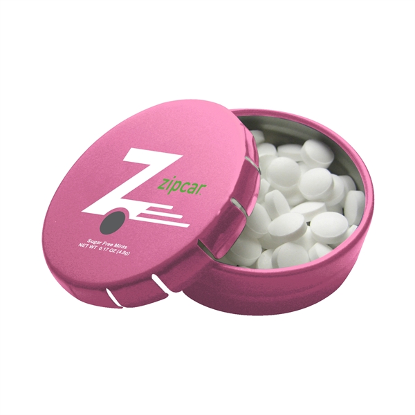 1.382" x 0.453" mini Tek Klick round metal tin; includes 0.25... from ASI 90807 Tekweld