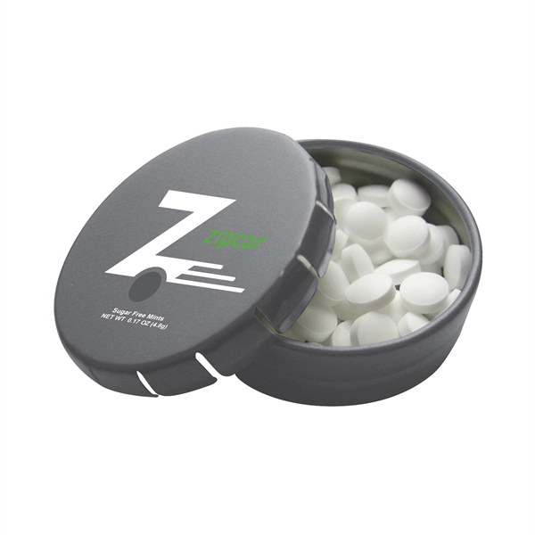 1.382" x 0.453" mini Tek Klick round metal tin; includes 0.25... from ASI 90807 Tekweld