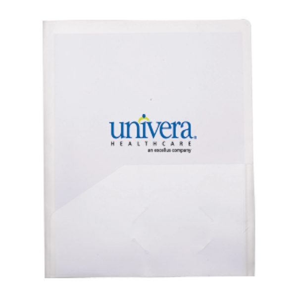 Satin finish twin pocket presentation folder.... from ASI 52541 Epoly Corp