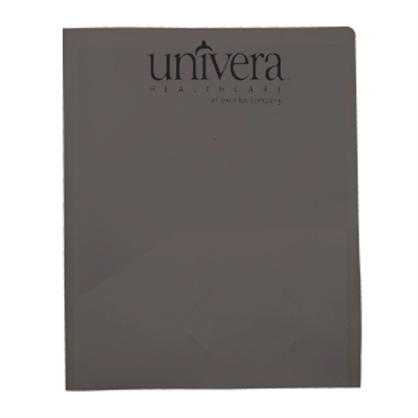 Satin finish twin pocket presentation folder.... from ASI 52541 Epoly Corp