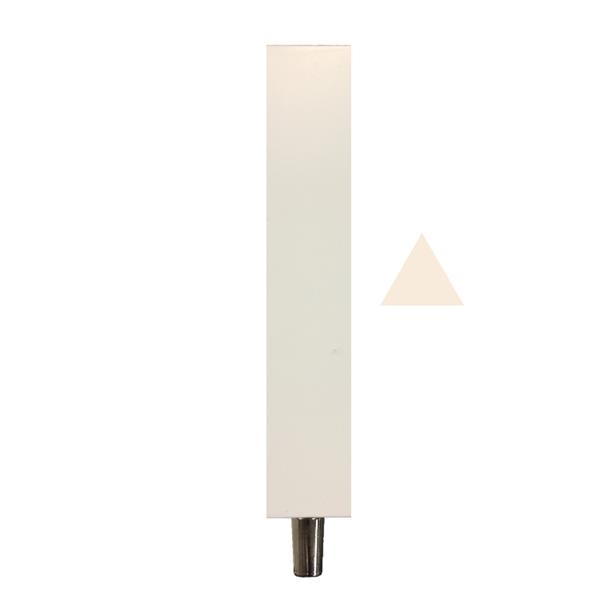 Triangle shaped wooden tap handle with stainless steel connector and full... from ASI 62677 iline PROMO (The Innovative Line) / iline (The Innovative Line)