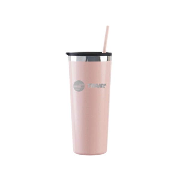 Maars 22 ounce insulated stainless steel hot and cold tumbler with... from ASI 74601 Calico