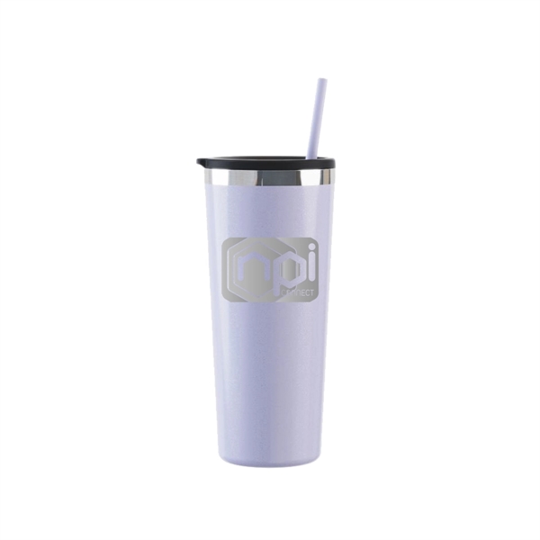 Maars 22 ounce insulated stainless steel hot and cold tumbler with... from ASI 74601 Calico