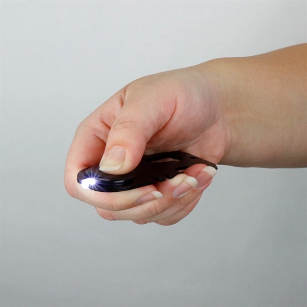 3 9/16" x 1 3/8" steel pocket multi-tool with screwdriver, phone... from ASI 88060 Snugz/USA Inc / Sweda®