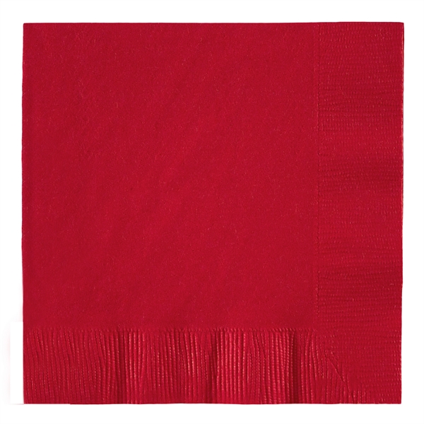 Standard line colored 2-ply beverage napkin. Deep tone colors, coin edge... from ASI 88200 TK Sorg's - A Div of Arch Promo Group, LLC / GRANDE