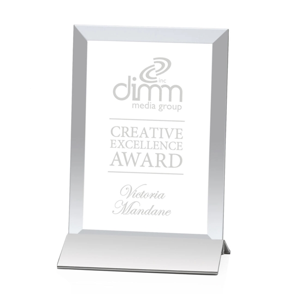 An elegant pane of starfire crystal is beveled, then mounted in... from ASI 84592 St Regis Group / St Regis