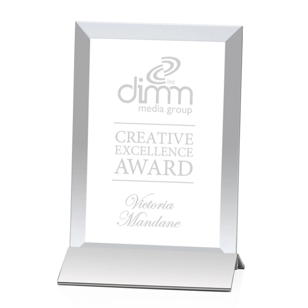 An elegant pane of starfire crystal is beveled, then mounted in... from ASI 84592 St Regis Group / St Regis