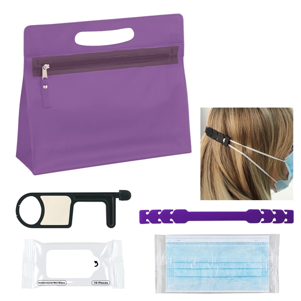 On The Go travel kit with a reusable mask, mask extender,... from ASI 61125 Hit Promotional Products