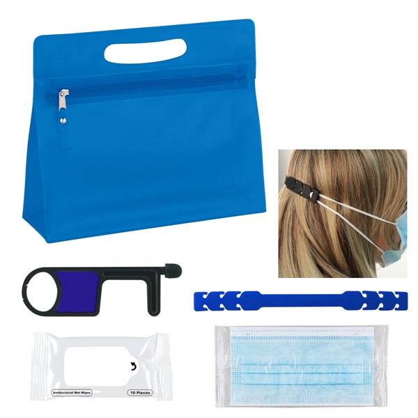 On The Go travel kit with a reusable mask, mask extender,... from ASI 61125 Hit Promotional Products