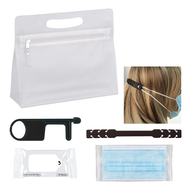 On The Go travel kit with a reusable mask, mask extender,... from ASI 61125 Hit Promotional Products