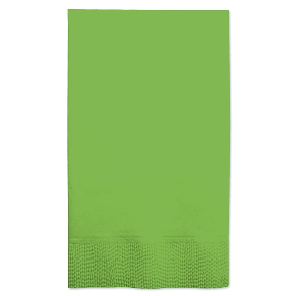 Two ply island colored dinner napkin with 1/8 fold, 15" x... from ASI 88200 TK Sorg's - A Div of Arch Promo Group, LLC / PETITE