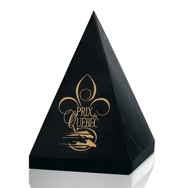 Genuine black marble pyramid shape award.... from ASI 84592 St Regis Group / St Regis