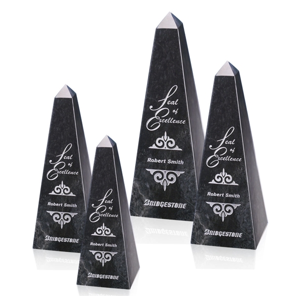 Black marble obelisk award.... from ASI 84592 St Regis Group / St Regis