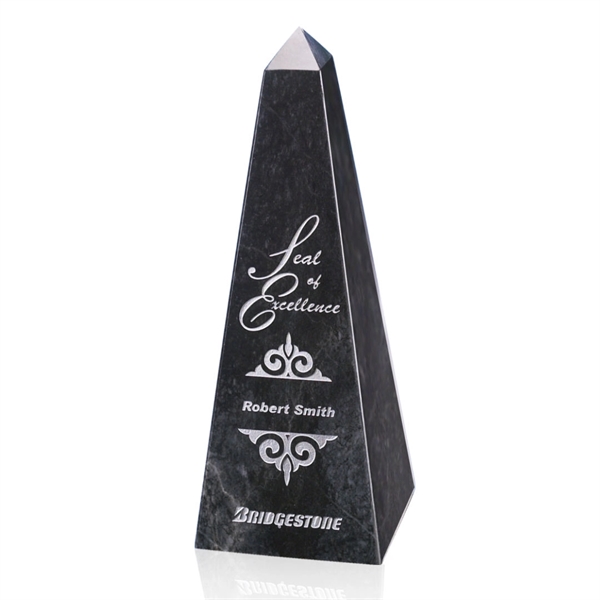 Black marble obelisk award.... from ASI 84592 St Regis Group / St Regis