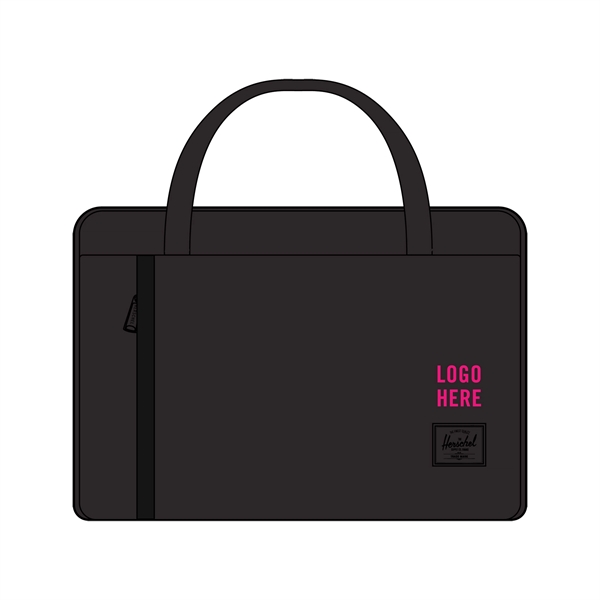 Herschel Gibson Messenger bag featuring two main compartments, carrying handles and... from ASI 66887 PCNA / Leed’s