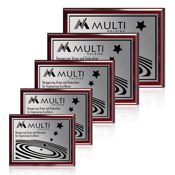 The 7" X 9" Carson plaque features artwork permanently printed and... from ASI 84592 St Regis Group / Prestige Glass