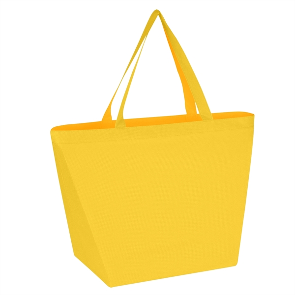 Non-Woven Budget Shopper Tote Bag.  Made of 80 Gram Non-Woven,... from ASI 61125 Hit Promotional Products / Hit®
