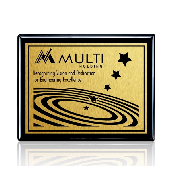 The Carson plaque features artwork permanently printed and heat-fused to an... from ASI 84592 St Regis Group / Prestige Glass