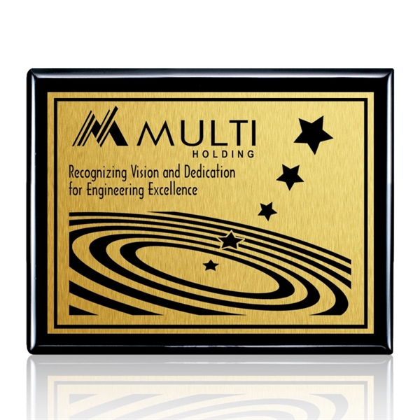 The Carson plaque features artwork permanently printed and heat-fused to an... from ASI 84592 St Regis Group / Prestige Glass