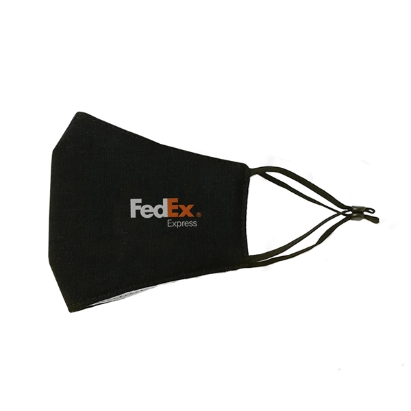 Soft and breathable cotton blend reusable mask... from ASI 40544 Binaco