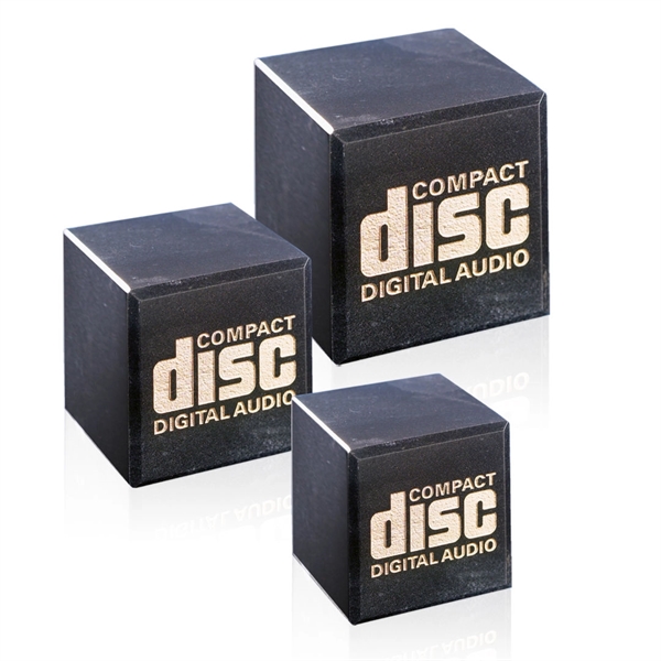 Black marble cube award.... from ASI 84592 St Regis Group / St Regis