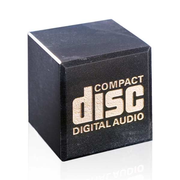 Black marble cube award.... from ASI 84592 St Regis Group / St Regis