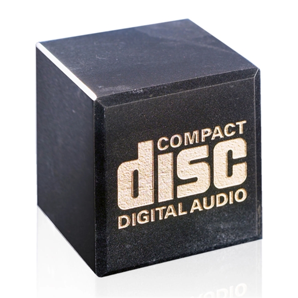 Black marble cube award.... from ASI 84592 St Regis Group / St Regis