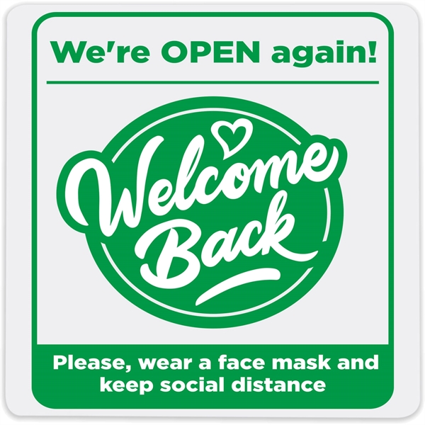 Economy plastic display sign, 100 - 125 square inches.... from ASI 61966 HPG / Beacon Promotions HPG Gold