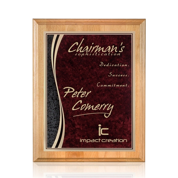 Beautiful Red Alder Plaque... from ASI 84592 St Regis Group / St Regis