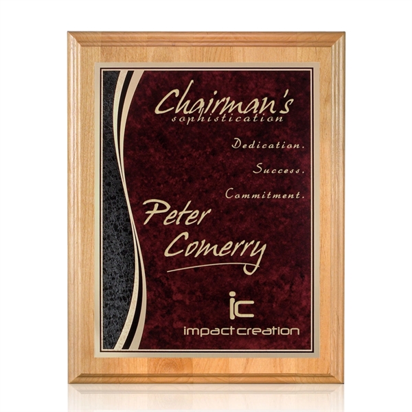 Beautiful Red Alder Plaque... from ASI 84592 St Regis Group / St Regis