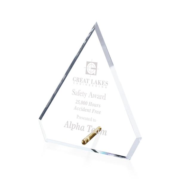 Diamond Award- Starfire/Gold.... from ASI 84592 St Regis Group / Prestige Glass