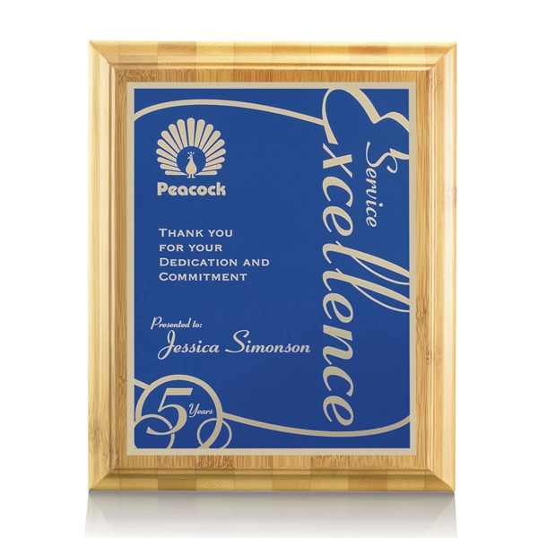 Eco-Friendly Bamboo Plaques... from ASI 84592 St Regis Group / St Regis