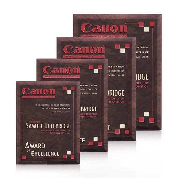 Beautiful Mottled effect Glass Plaque in 4 stunning colors... from ASI 84592 St Regis Group / St Regis