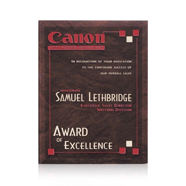 Beautiful Mottled effect Glass Plaque in 4 stunning colors... from ASI 84592 St Regis Group / St Regis