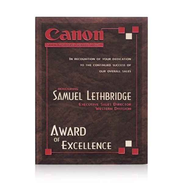 Beautiful Mottled effect Glass Plaque in 4 stunning colors... from ASI 84592 St Regis Group / St Regis