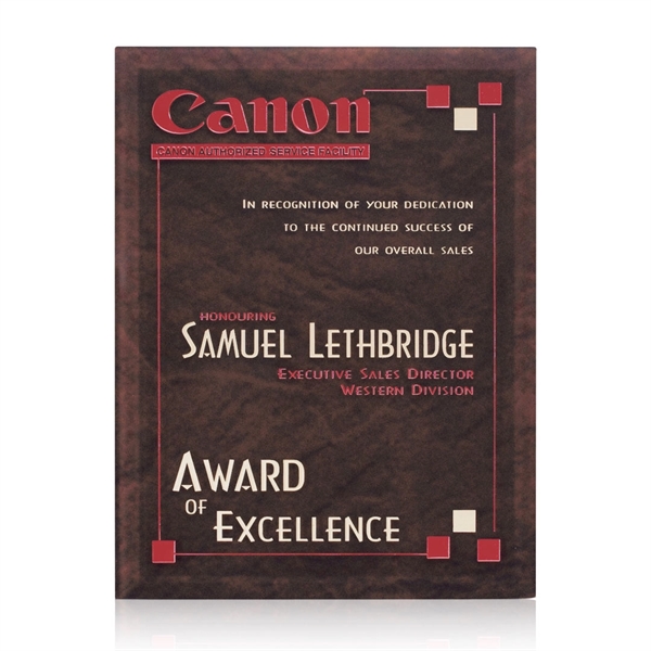 Beautiful Mottled effect Glass Plaque in 4 stunning colors... from ASI 84592 St Regis Group / St Regis