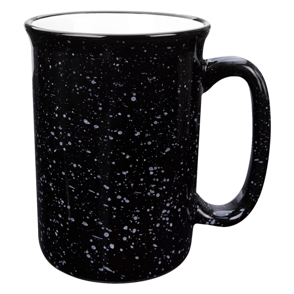 Tall mug with retro granite design that holds up to 14... from ASI 61125 Hit Promotional Products / Hit®