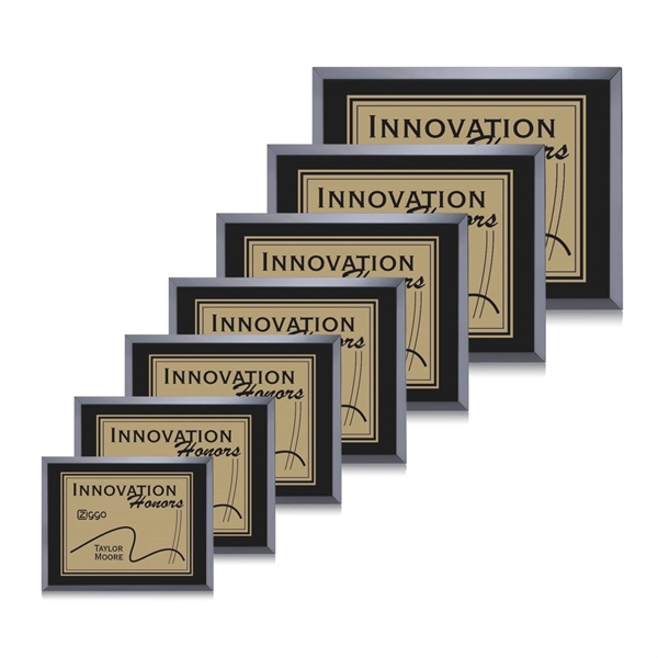 Glass plaque backs, Black / Gold.... from ASI 84592 St Regis Group / St Regis